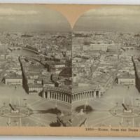Rome, from the Dome of St. Peter&#039;s, Italy