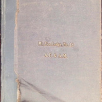 Mount Lion Lodge Minute Book, 1925-1940