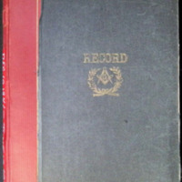 Mount Zion Lodge Record Book, 1941-1951