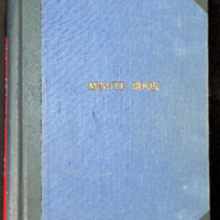 Mount Zion Lodge Minute Book, 1986-1998