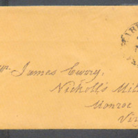 Joseph Funk and Sons letter to James Curry September 11, 1857