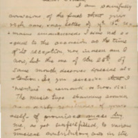 Letter from Aldine Kieffer to Boyte Funk 5 Oct 1894