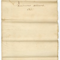 Treasurers Accounts, 1835